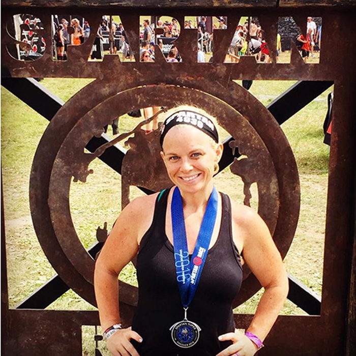 Lindsey Newman in Spartan Super Race